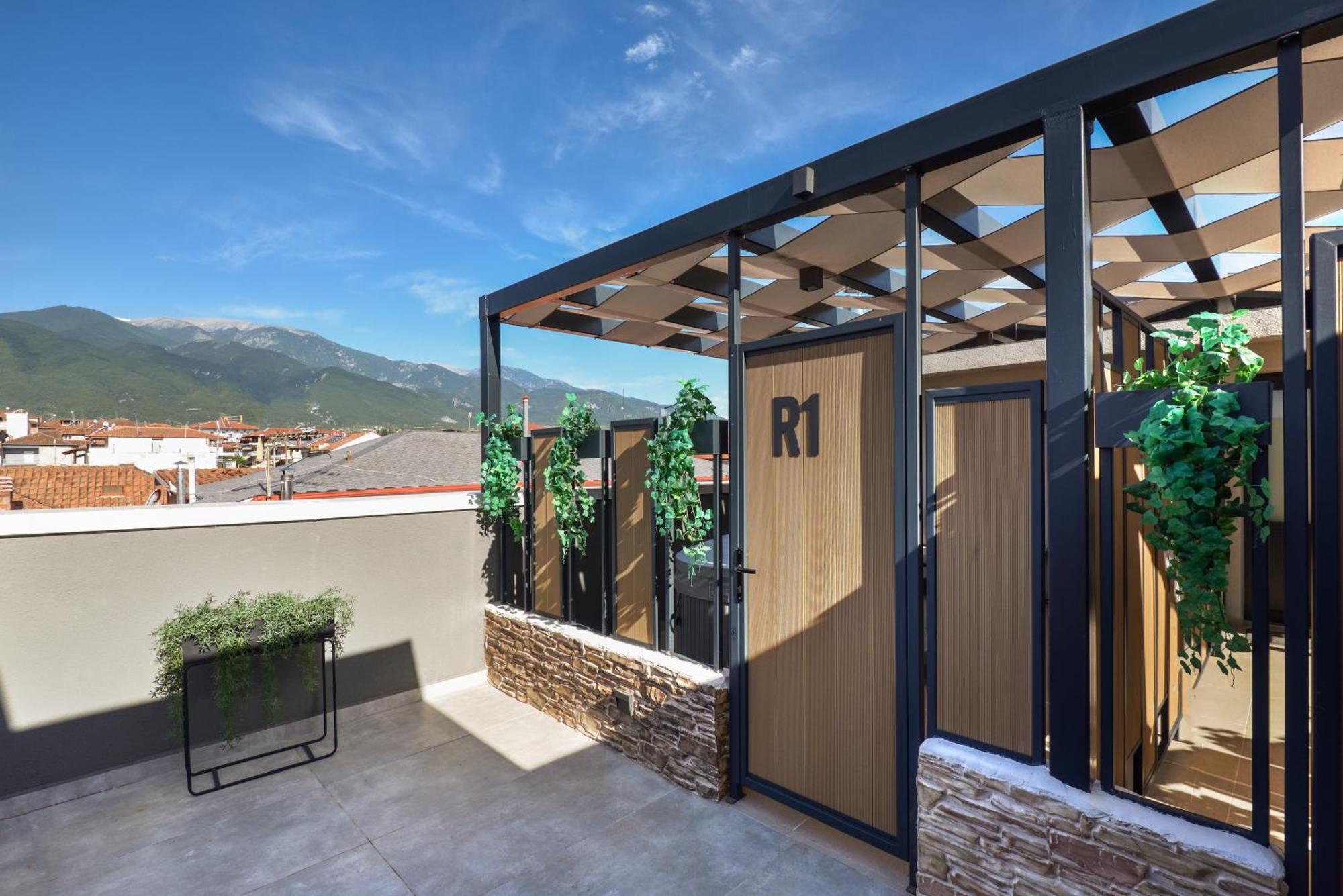 Corylus Luxury Rooms & Suites Leptokaryá Exterior foto